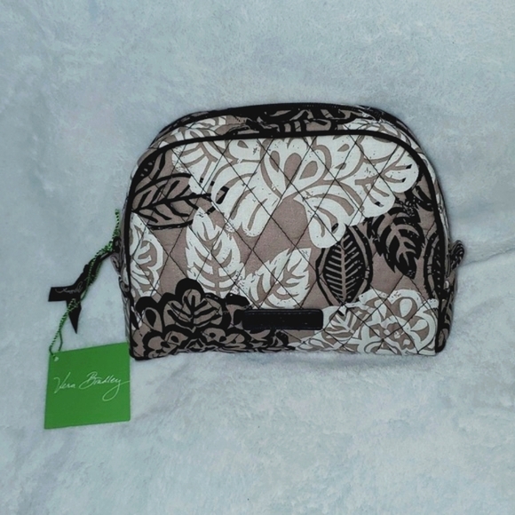 NWT Vera Bradley Zip Cosmetic Bundle Key West Vines - Picture 8 of 16